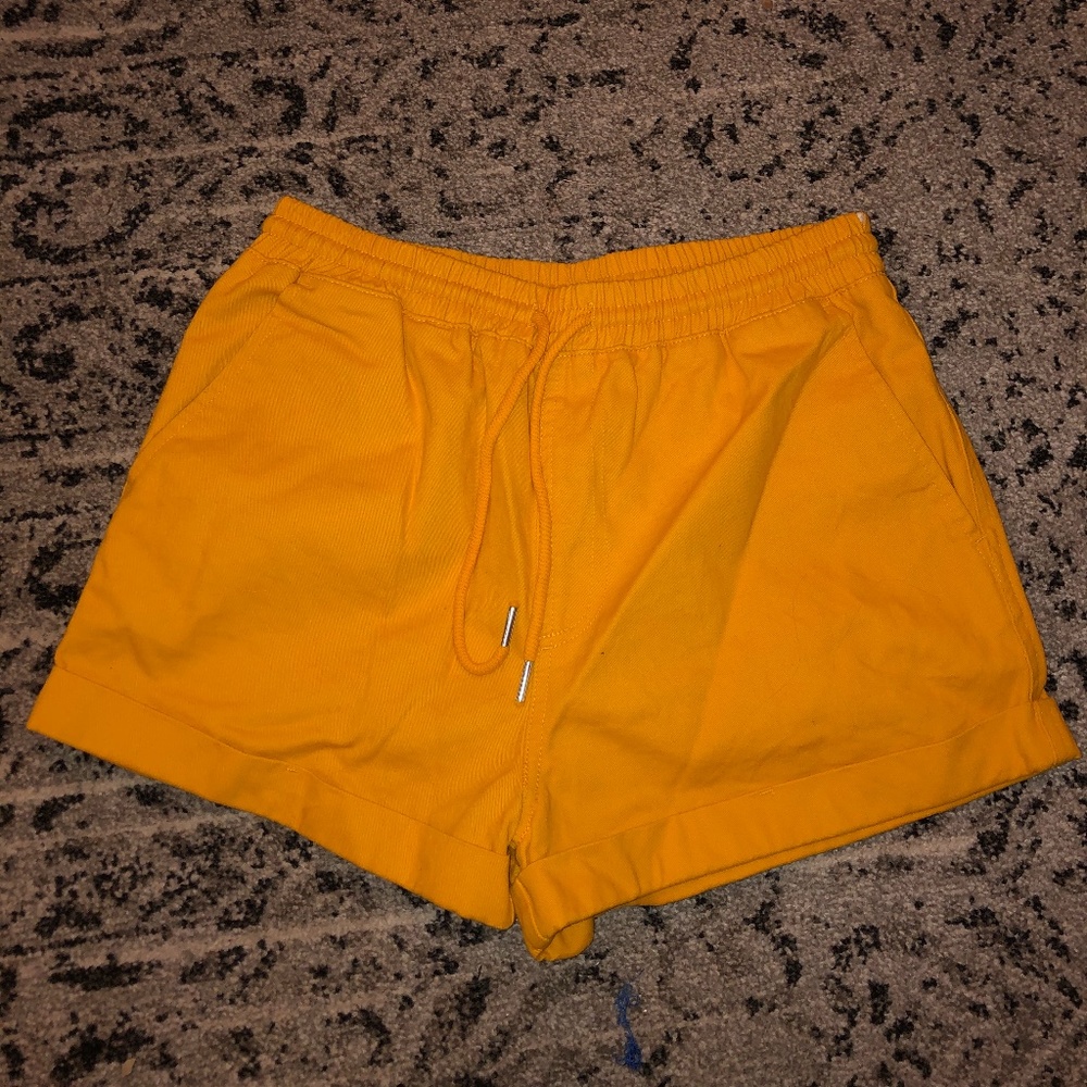 Forever 21 Yellow Shorts